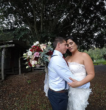Marry Me Marilyn Svetlana & Jason Boomerang Farm Mudgeeraba Gold Coast Wooden Wedding Box Ceremony